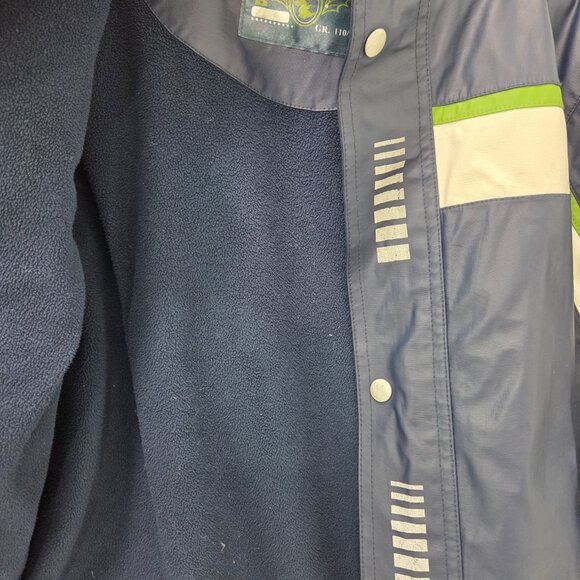 Blue spring/autumn rain jacket - Picture 2 of 6